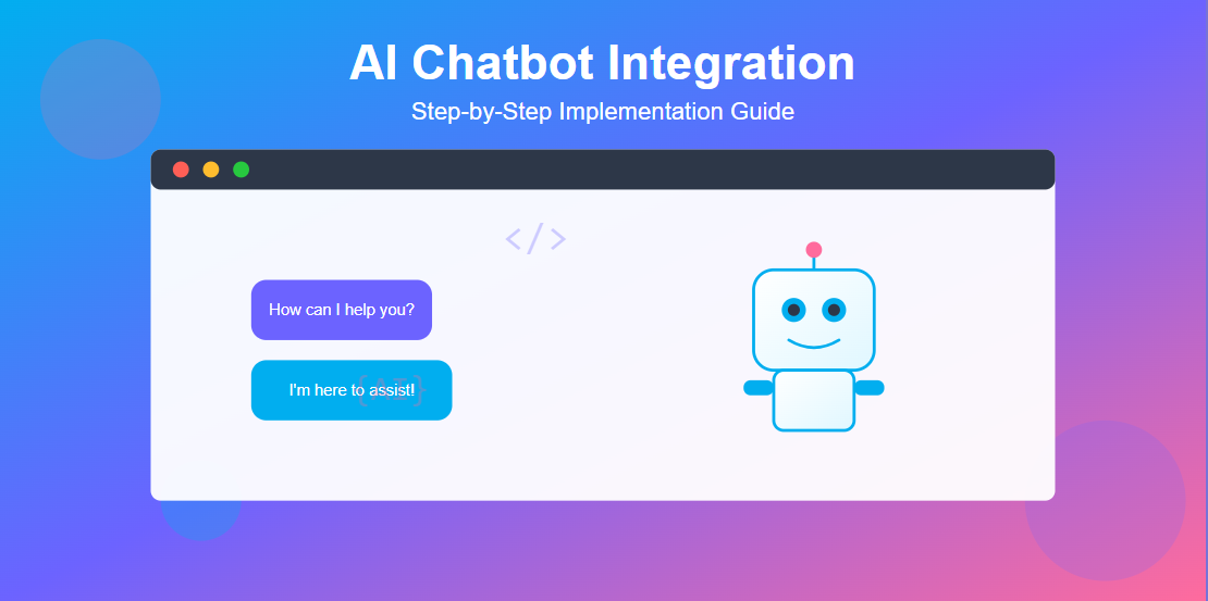 How to integrate AI chatbot in website